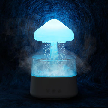 Rain Cloud Humidifier Water Drip with Adjustable LED Lights