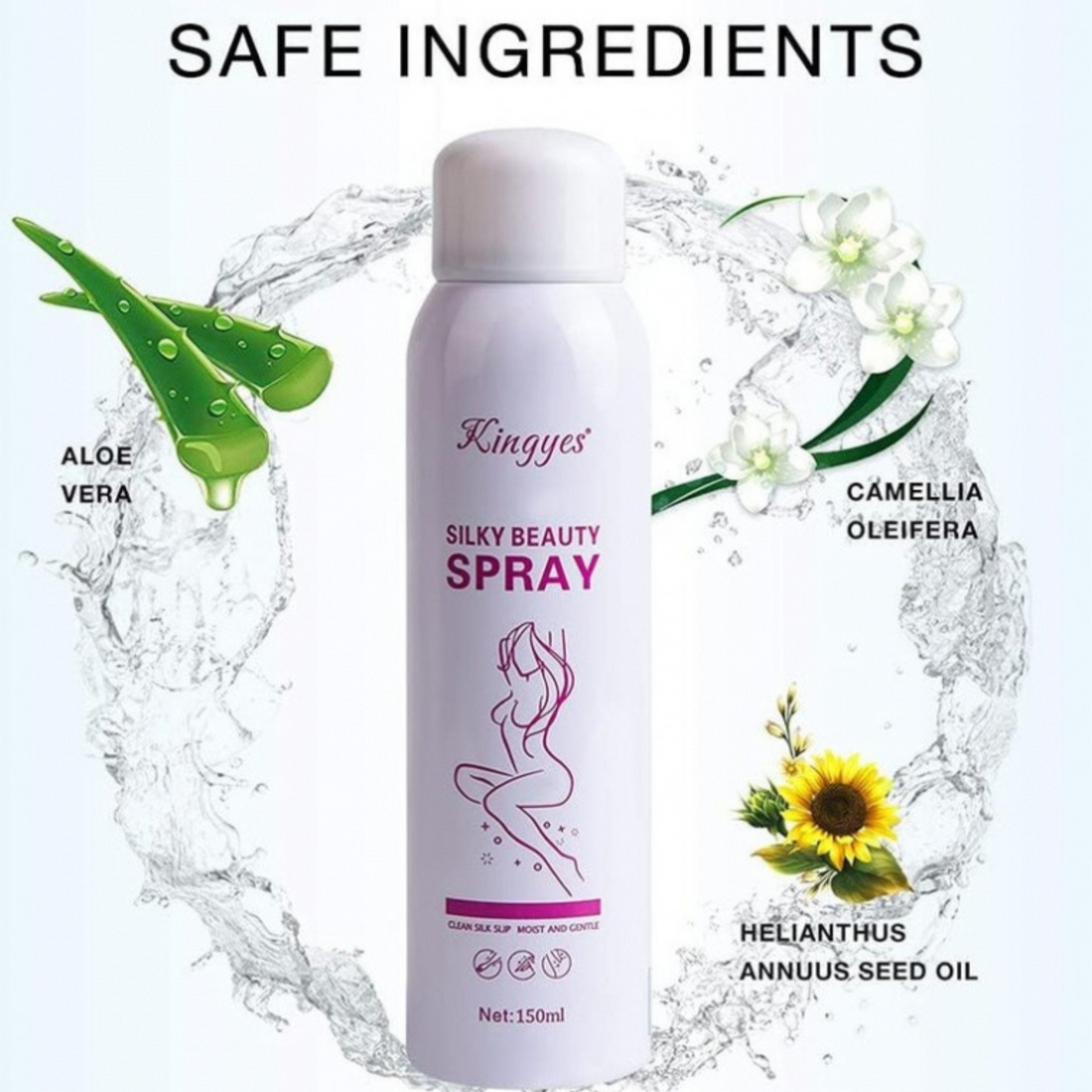 Kingyes Silky Beauty Hair Removal Spray